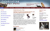 Celebrating Our Pets Web Site